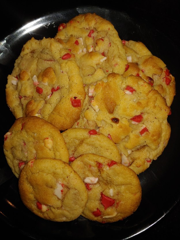 Peppermint Crunch Cookies