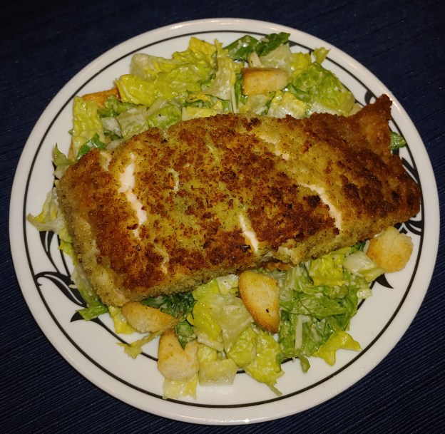 Blue Cheese Crusted Salmon
