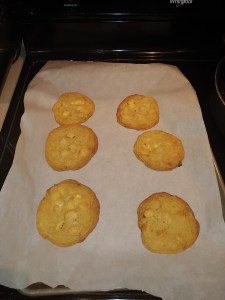 Gluten Free White Chocolate Macadamia Nut Cookies Baked
