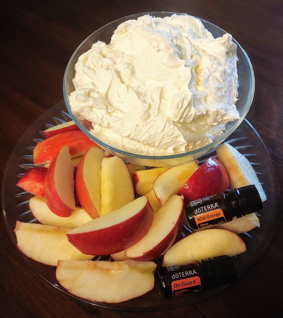 Wild Orange Fruit Dip with OnGuard Apples