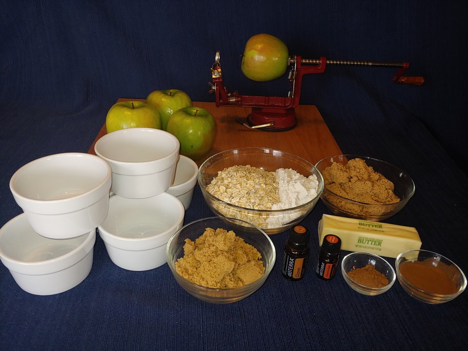Spiced Apple Crisp Ingredients